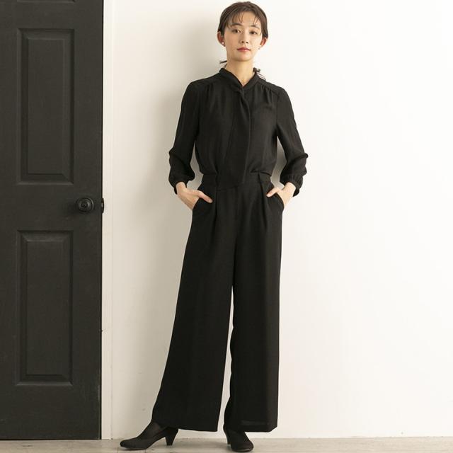 フォルムフォルマ（form forma）/【喪服・礼服】ボウタイブラウス付き　ワイドパンツブラックフォーマル/レディース/卒入学式/七五三_16