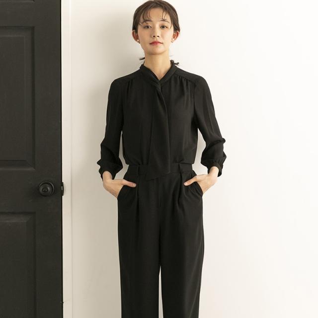 フォルムフォルマ（form forma）/【喪服・礼服】ボウタイブラウス付き　ワイドパンツブラックフォーマル/レディース/卒入学式/七五三_19