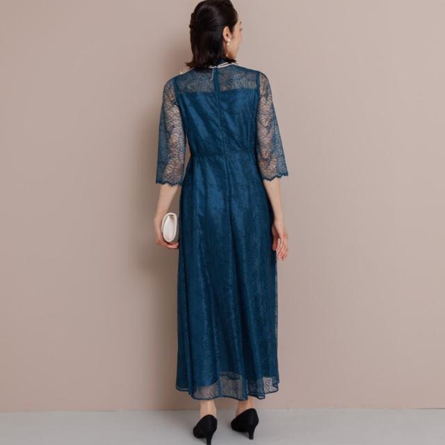 フォルムフォルマ（form forma）/【formforma限定】《マザードレス》 リーフレースロングドレス/結婚式/パーティー/母親/母