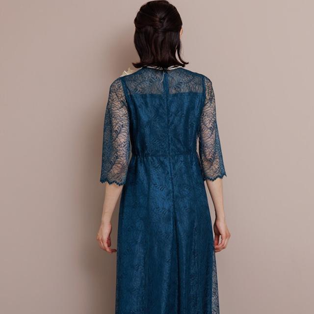 フォルムフォルマ（form forma）/【formforma限定】《マザードレス》 リーフレースロングドレス/結婚式/パーティー/母親/母