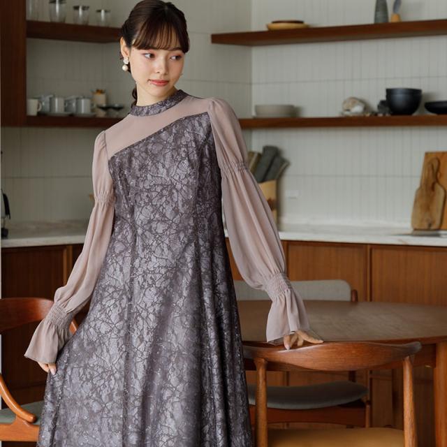 フォルムフォルマ（form forma）/【web別注】【小柄さん向けサイズ有】 バックオープン＆アシンメトリードレス/結婚式/パーティー_2