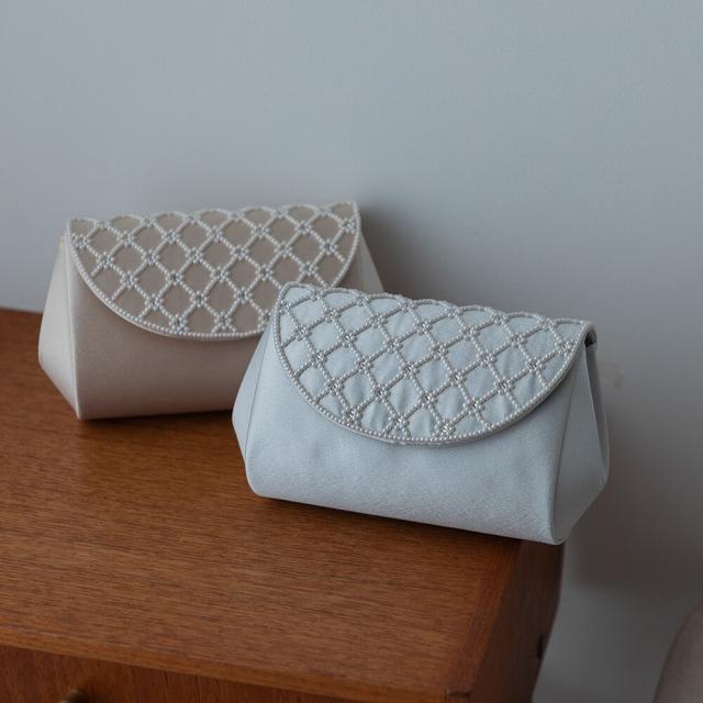 フォルムフォルマ（form forma）/ビーズ刺繍バッグ/パーティー/お呼ばれ/結婚式