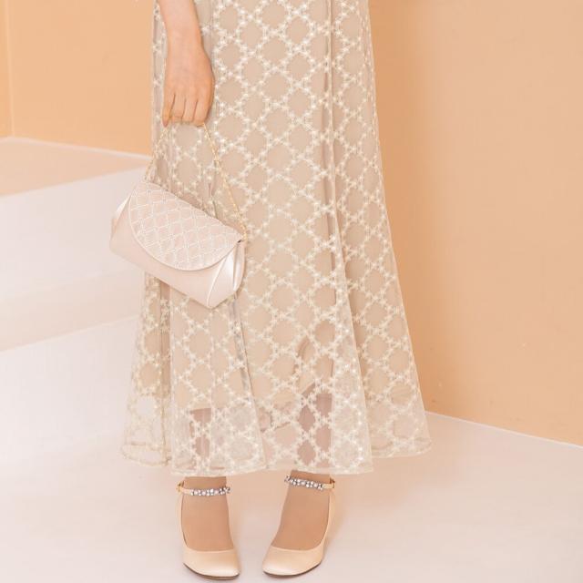 フォルムフォルマ（form forma）/【Lサイズ】2WAYビジューストラップパンプス/パーティー/結婚式/成人式/二次会_2