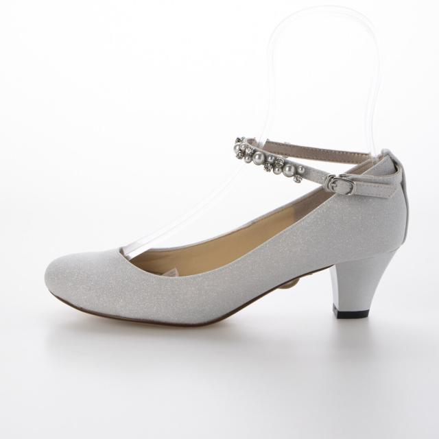 フォルムフォルマ（form forma）/【Lサイズ】2WAYビジューストラップパンプス/パーティー/結婚式/成人式/二次会_19