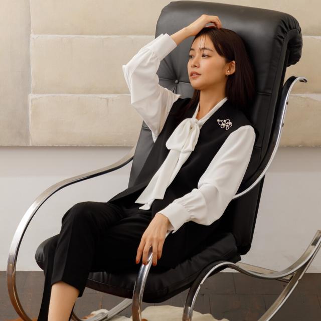 フォルムフォルマ（form forma）/【web別注】3点セット/ジレ×パンツ