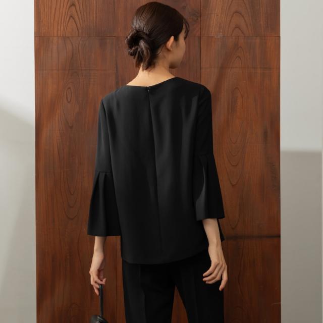 フォルムフォルマ（form forma）/【喪服】【洗える】袖スリットブラウス(単品) /卒業式/入学式/七五三/お宮参り/オールシーズン_2
