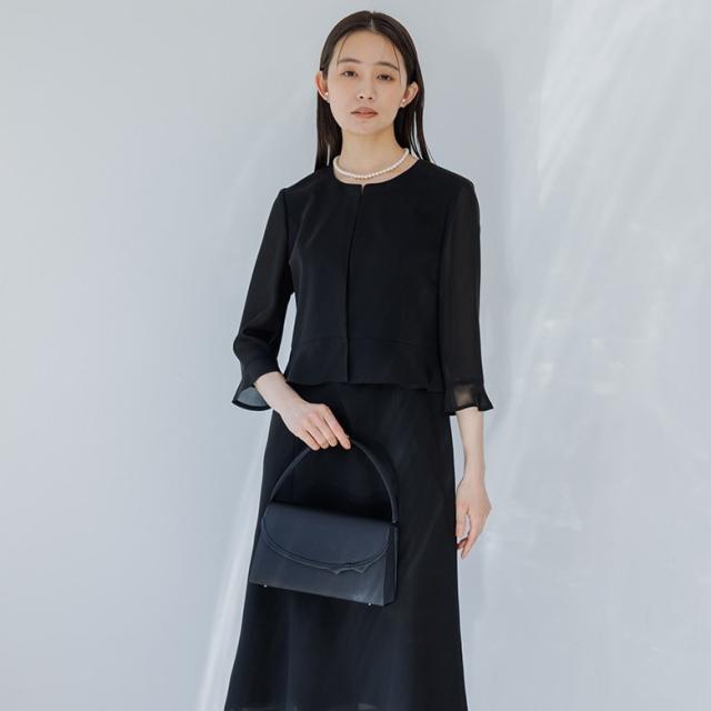 フォルムフォルマ（form forma）/【喪服】【洗える】WEB限定/ワンピース/ブラックフォーマル/夏