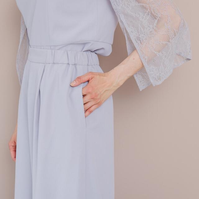 フォルムフォルマ（form forma）/スリットスリーブ ペプラムブラウス×ワイドパンツ /セットアップ/結婚式/パーティー_12