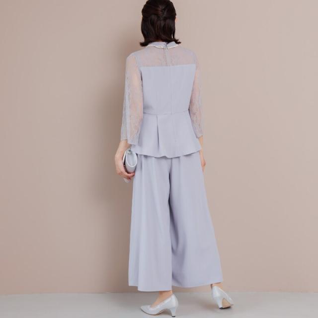 フォルムフォルマ（form forma）/スリットスリーブ ペプラムブラウス×ワイドパンツ /セットアップ/結婚式/パーティー_2