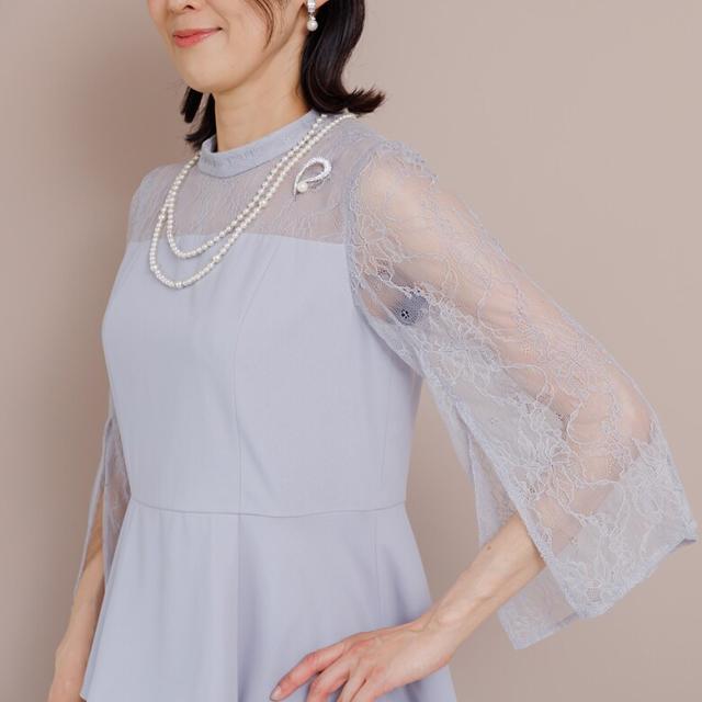フォルムフォルマ（form forma）/スリットスリーブ ペプラムブラウス×ワイドパンツ /セットアップ/結婚式/パーティー_7