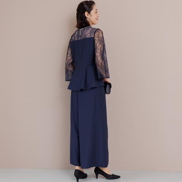 フォルムフォルマ（form forma）/スリットスリーブ ペプラムブラウス×ワイドパンツ /セットアップ/結婚式/パーティー_17