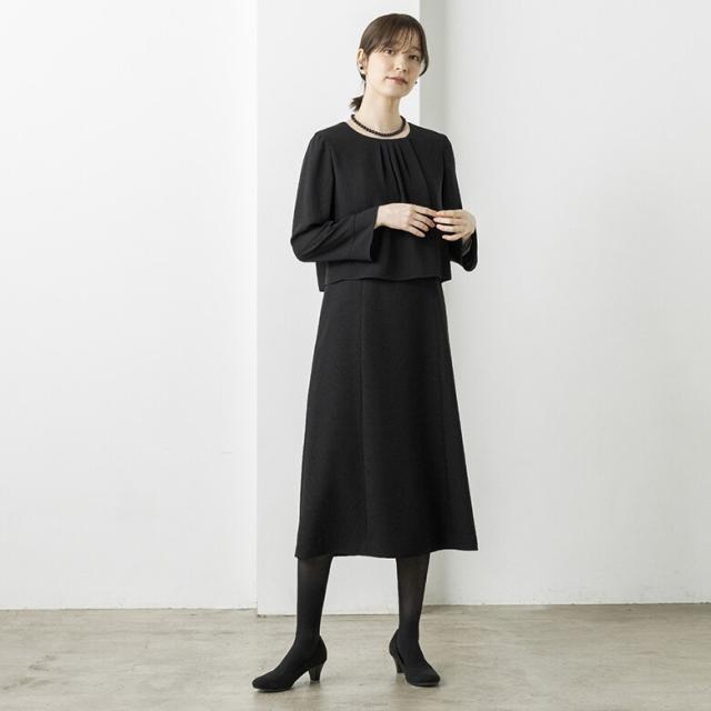 新品タグ付き クードシャンス フレア ワンピース 大きいサイズ