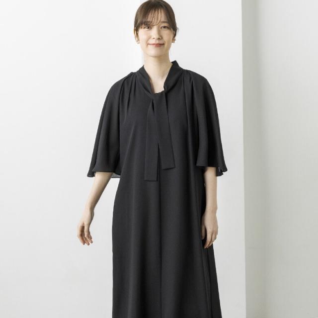 フォルムフォルマ（form forma）/【喪服】【洗える】ブラックワンピース/礼服/卒業式/入学式/七五三_9