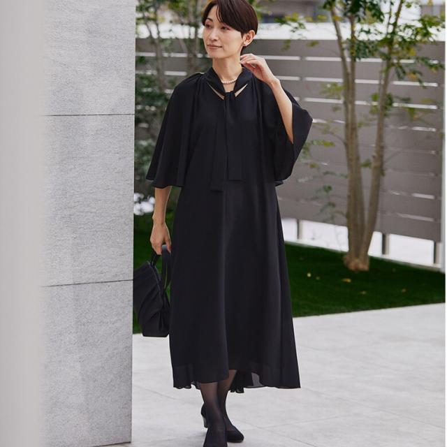 フォルムフォルマ（form forma）/【喪服】【洗える】ブラックワンピース/礼服/卒業式/入学式/七五三_17