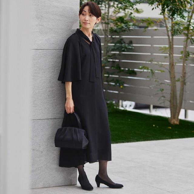 フォルムフォルマ（form forma）/【喪服】【洗える】ブラックワンピース/礼服/卒業式/入学式/七五三_18