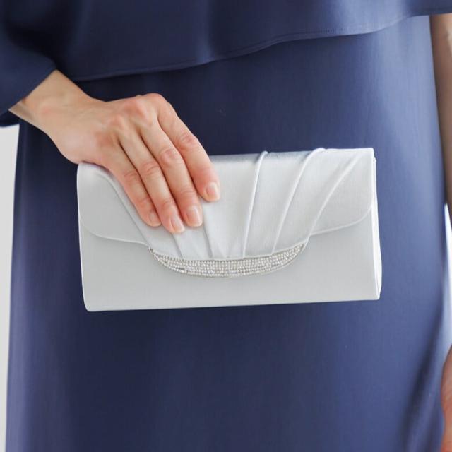 フォルムフォルマ（form forma）/ストーンビジューのクラッチバッグ/結婚式/パーティー/母