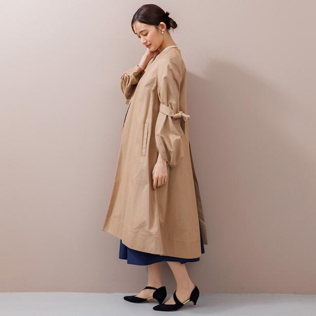 フォルムフォルマ（form forma）/【troisieme chaco】ノーカラーコート/結婚式/パーティー/お呼ばれ_2
