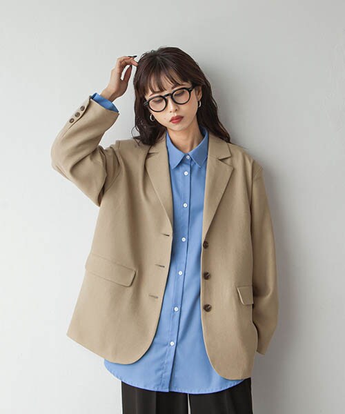 チルファー（Chillfar）/24AWルーズテーラードジャケットの通販は 5,729円