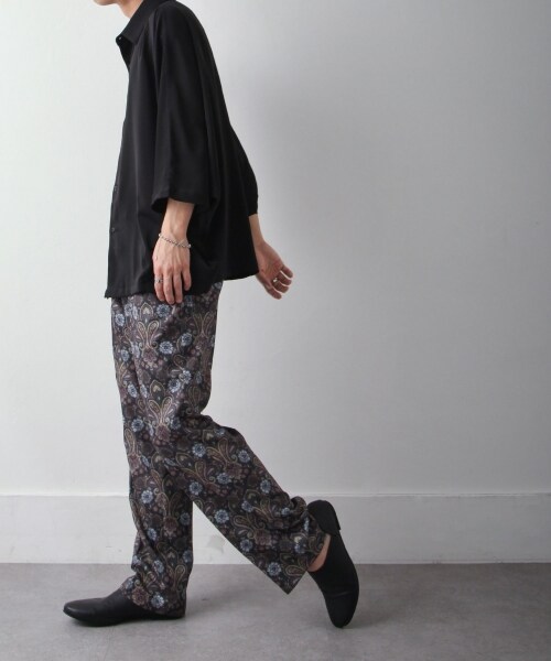crewre クルーレ　セミドルマンドロストデザインシャツsize3 未使用品 crewre online shop / セミドルマンドロストデザインシャツ