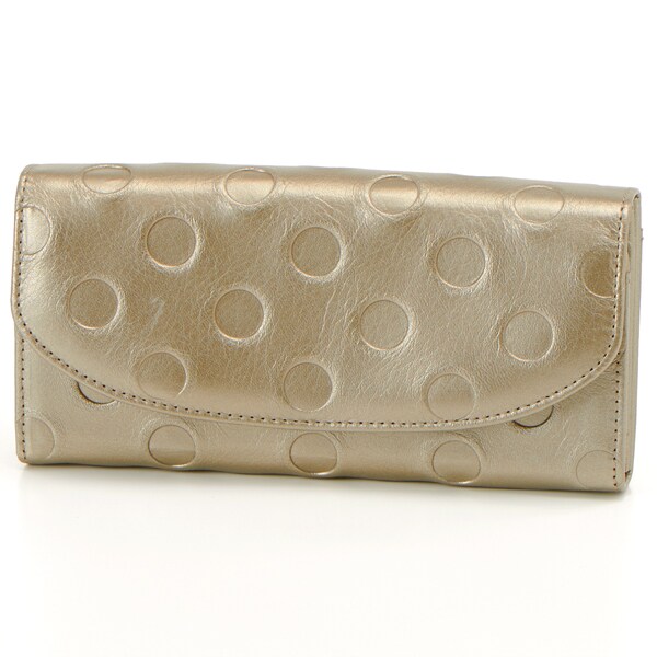 サライ/ドット柄長財布