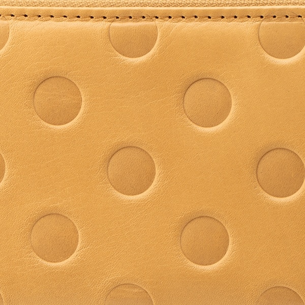 サライ/【日本製】カウレザードット柄 長財布