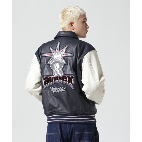 アヴィレックス（AVIREX）/《REBUILD COLLECTION》バーシティー ジャケット ニューヨーク ／ VARSITY