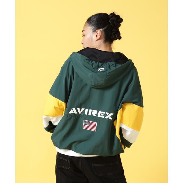 アヴィレックス（AVIREX）/BAGGY FIT HOODED TEAM JACKET ／ バギー