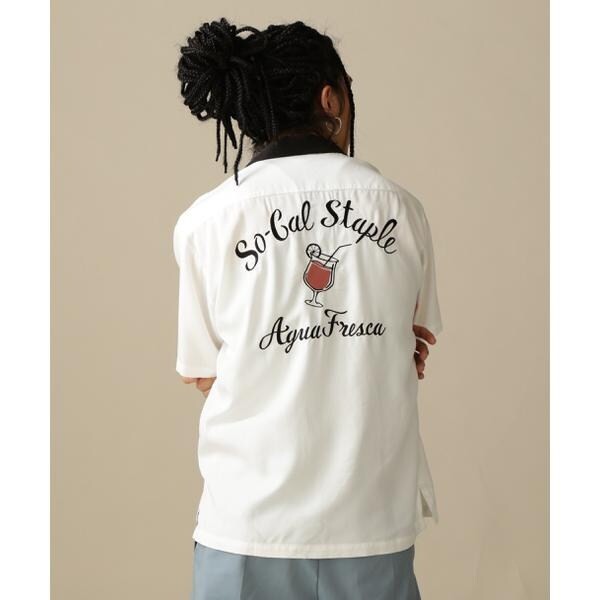 アヴィレックス（AVIREX）/BOWLING SHIRT AGUA FRESCA ／ ボーリング シャツ アグア フレスカの通販は