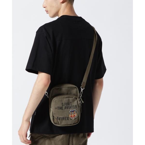 アヴィレックス（AVIREX）/STENCIL SHOULDER BAG ／ ステンシル ショルダー バッグ ／ AVIREX ／