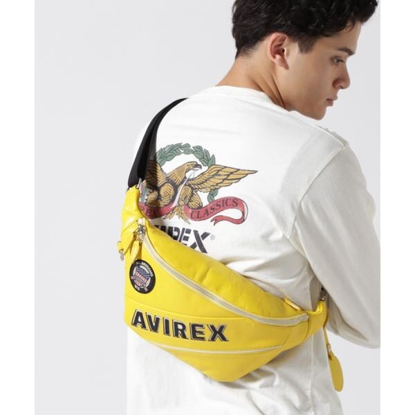 アヴィレックス（AVIREX）/《直営店限定》VARSITY DESIGN BULTO BODY BAG ／ バーシティ デザイン