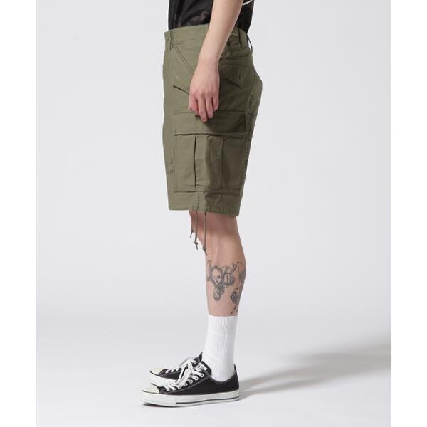 アヴィレックス（AVIREX）/《WEB&限定》M−65 FATIGUE CUSTOM SHORT PANTS ／ M−6