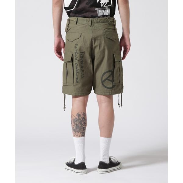 アヴィレックス（AVIREX）/《WEB&限定》M−65 FATIGUE CUSTOM SHORT PANTS ／ M−6