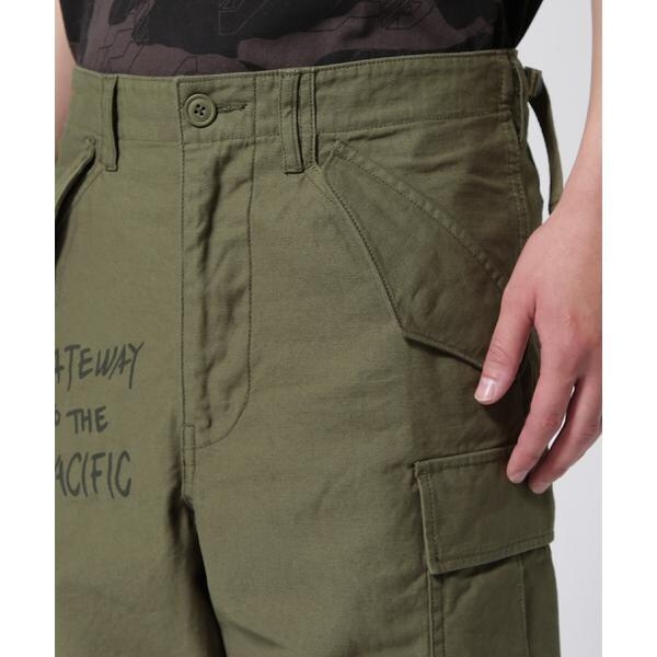 アヴィレックス（AVIREX）/《WEB&限定》M−65 FATIGUE CUSTOM SHORT PANTS ／ M−6