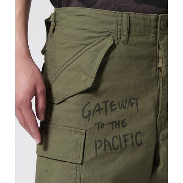 アヴィレックス（AVIREX）/《WEB&限定》M−65 FATIGUE CUSTOM SHORT PANTS ／ M−6