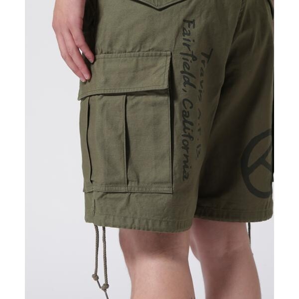 アヴィレックス（AVIREX）/《WEB&限定》M−65 FATIGUE CUSTOM SHORT PANTS ／ M−6