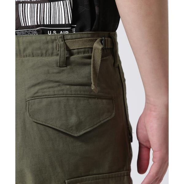 アヴィレックス（AVIREX）/《WEB&限定》M−65 FATIGUE CUSTOM SHORT PANTS ／ M−6