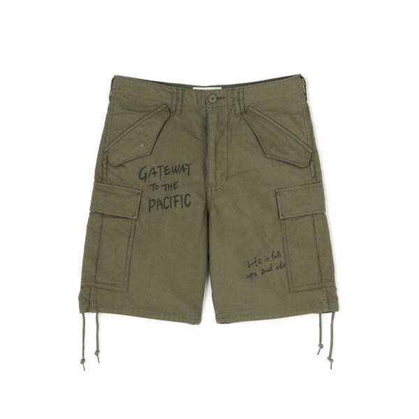 アヴィレックス（AVIREX）/《WEB&限定》M−65 FATIGUE CUSTOM SHORT PANTS ／ M−6