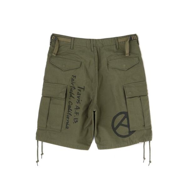 アヴィレックス（AVIREX）/《WEB&限定》M−65 FATIGUE CUSTOM SHORT PANTS ／ M−6