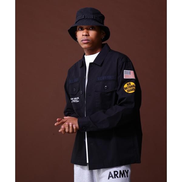 アヴィレックス（AVIREX）/《COLLECTION》UTILITY SHIRT AIR NATIONAL GUARD ／ ユーテ