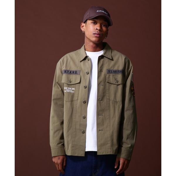 アヴィレックス（AVIREX）/《COLLECTION》UTILITY SHIRT AIR NATIONAL GUARD ／ ユーテ