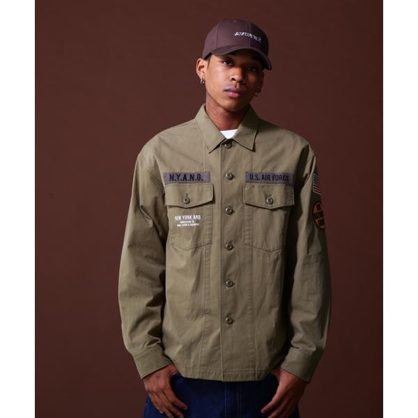 アヴィレックス（AVIREX）/《COLLECTION》UTILITY SHIRT AIR NATIONAL GUARD ／ ユーテ