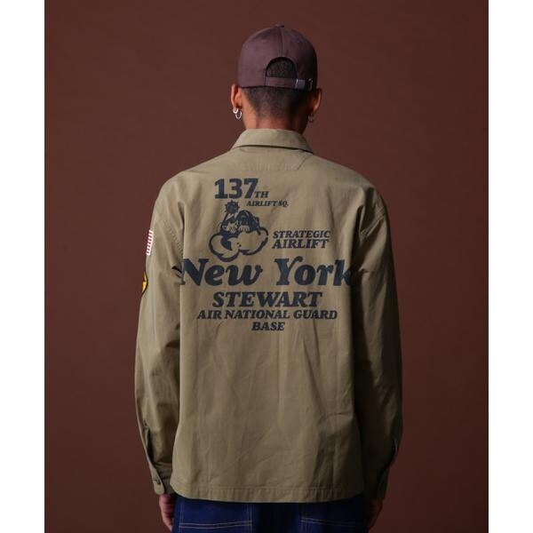アヴィレックス（AVIREX）/《COLLECTION》UTILITY SHIRT AIR NATIONAL GUARD ／ ユーテ