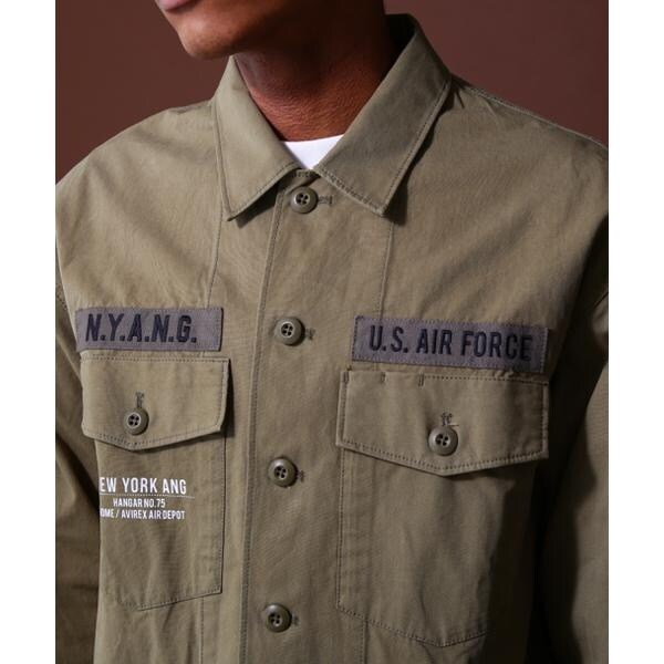 アヴィレックス（AVIREX）/《COLLECTION》UTILITY SHIRT AIR NATIONAL GUARD ／ ユーテ