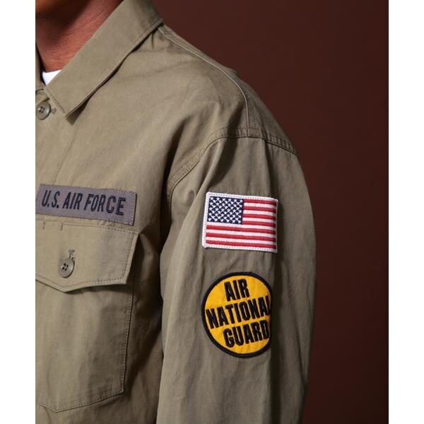 アヴィレックス（AVIREX）/《COLLECTION》UTILITY SHIRT AIR NATIONAL GUARD ／ ユーテ