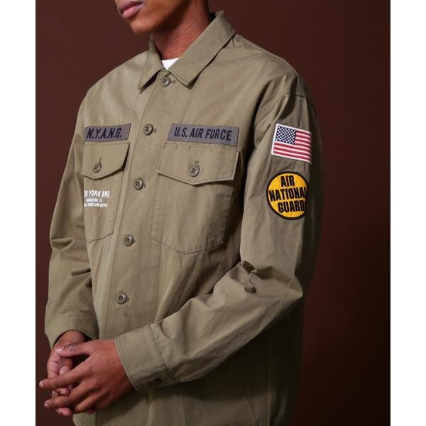 アヴィレックス（AVIREX）/《COLLECTION》UTILITY SHIRT AIR NATIONAL GUARD ／ ユーテ