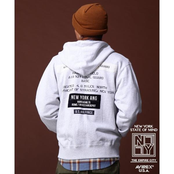 アヴィレックス（AVIREX）/《COLLECTION》AIR NATIONAL GUARD PATCH ＆ PRINT ZIP の通販は