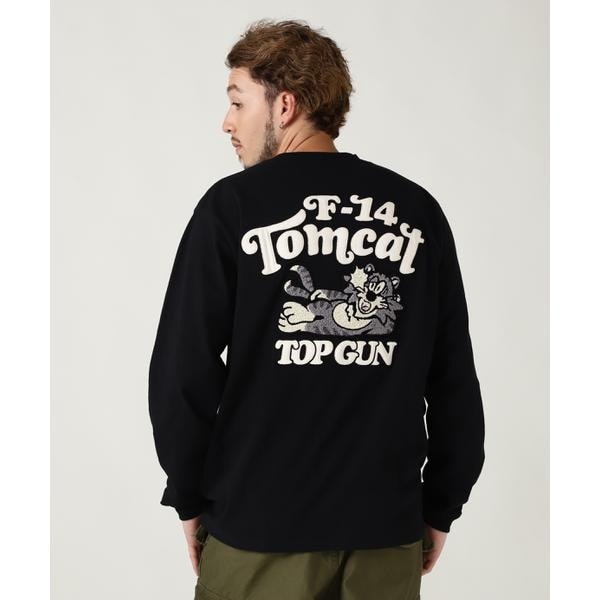 アヴィレックス（AVIREX）/《直営店限定》SAGARA TOM CAT L／S T−SHIRT