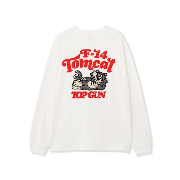 アヴィレックス（AVIREX）/《直営店限定》SAGARA TOM CAT L／S T−SHIRT