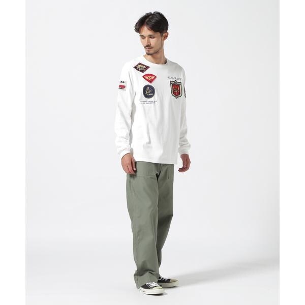 アヴィレックス（AVIREX）/《WEB&限定》TOP GUN PATCHED L／S T−SHIRT ／ トップガン パ