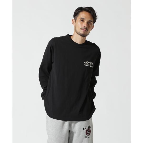 アヴィレックス（AVIREX）/《WEB&限定》AMERICAN FLAGS L／S T−SHIRT ／ アメリカン フラ